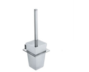 מברשת אסלה לקיר ניקל מבריק מסדרת SQUARE דגם 5957