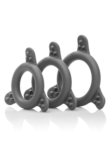 סט טבעות זקפה  Pro Series Silicone Ring 