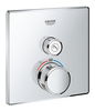 כיסוי חיצוני 3 דרך 29123000 GROHTHERM SMARTCONTROL כרום GROHE
