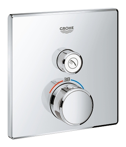 כיסוי חיצוני 3 דרך 29123000 GROHTHERM SMARTCONTROL כרום GROHE