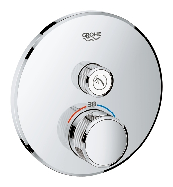 כיסוי חיצוני 3 דרך 29118000 GROTHERM SMARTCONTROL כרום GROHE