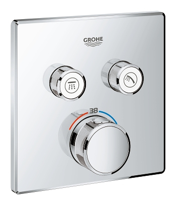 כיסוי חיצוני 4 דרך 29124000 GROHTHERM SMARTCONTROL כרום GROHE