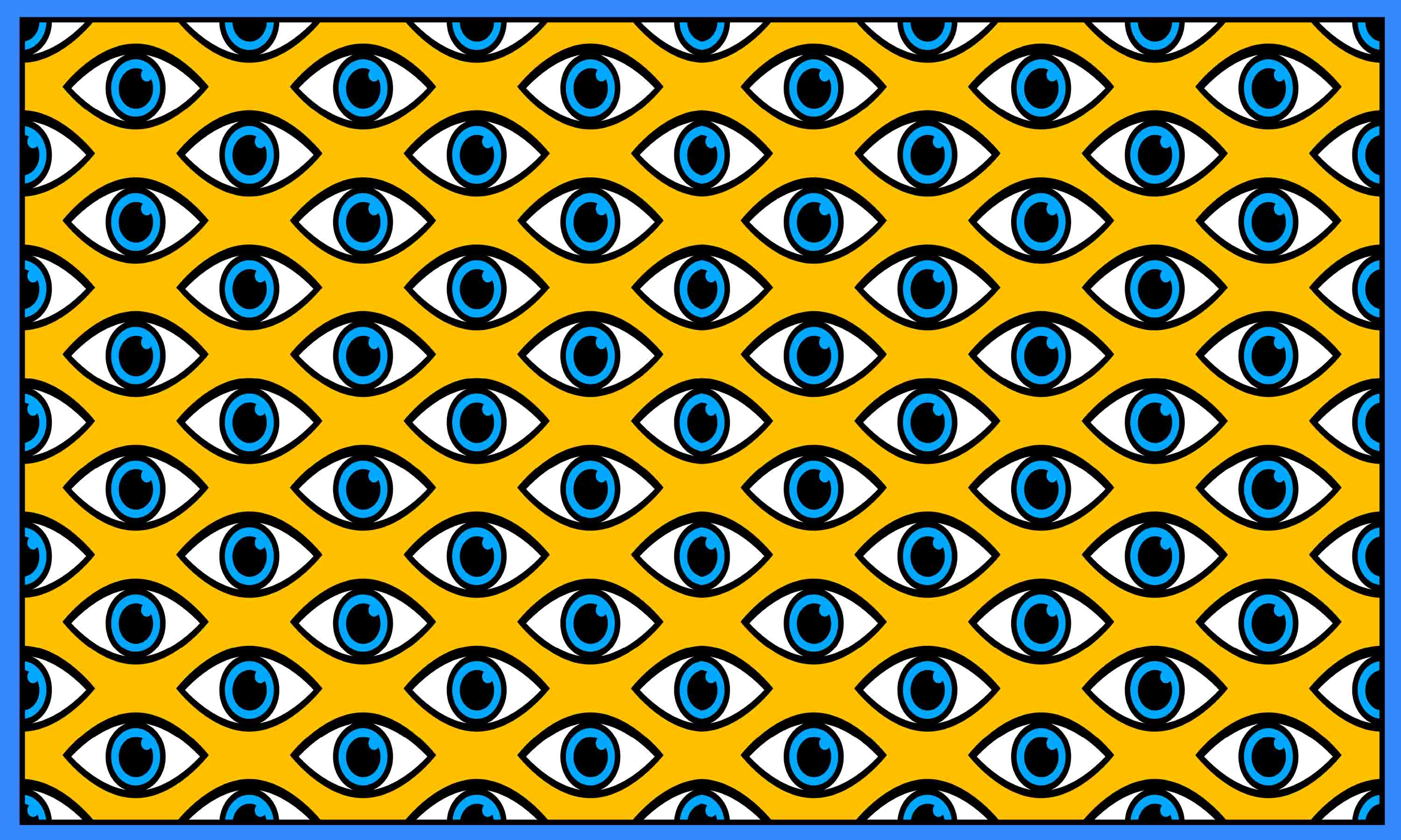 שטיח PVC המקורי | דגם  "Eyes4"