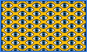 שטיח PVC המקורי | דגם  "Eyes4"