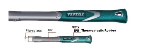 גרזן -1,250 גר' ידית פיבר ארוכה 700 מ