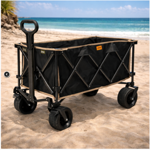 עגלת קמפינג מתקפלת לחוף הים בנפח 200 ל' JEEP EasyGo200