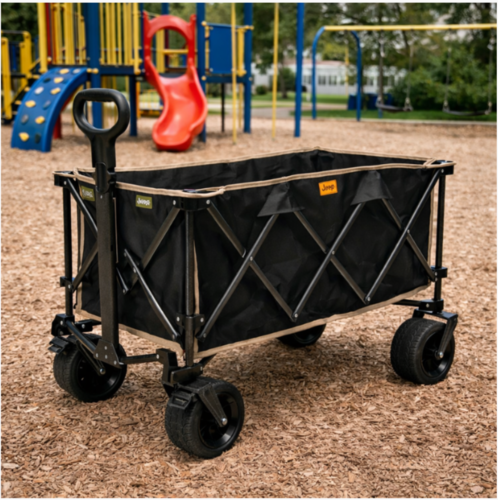 עגלת קמפינג מתקפלת לחוף הים בנפח 200 ל' JEEP EasyGo200
