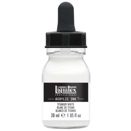  דיו אקריליק titanium white