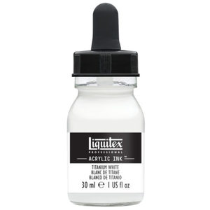  דיו אקריליק titanium white LIQUITEX