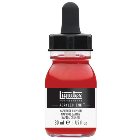  דיו אקריליק naphthol crimson