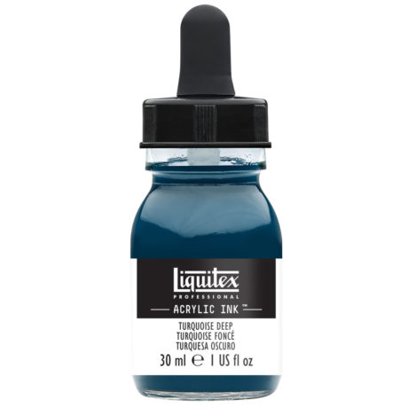  דיו אקריליק turquoise blue