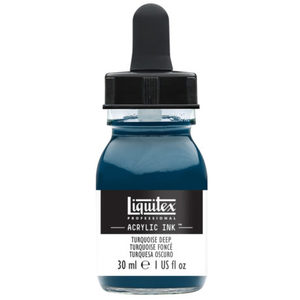  דיו אקריליק turquoise blue LIQUITEX