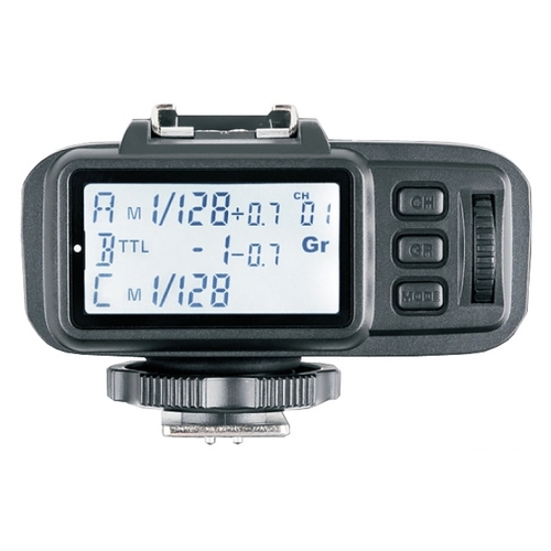 סט משדר מקלט Godox X1 TTL Trigger Transmitter + Receiver 
