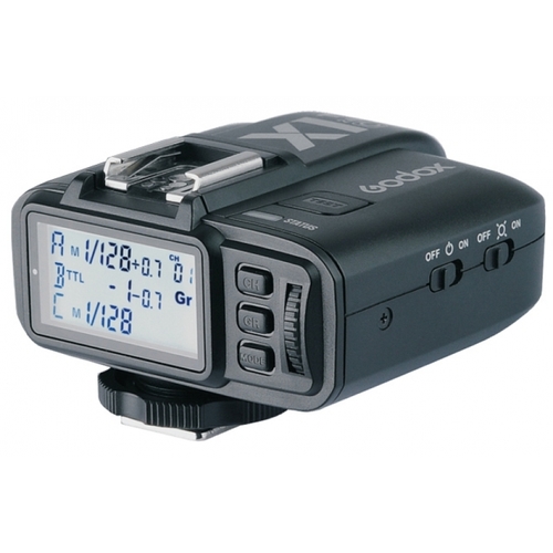 סט משדר מקלט Godox X1 TTL Trigger Transmitter + Receiver 