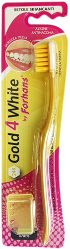 מברשת שיניים יוני זהב פורהנס - Forhans Gold 4 White Toothbrush