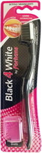 מברשת שיניים חלקיקי פחם פורהנס - Forhans Black 4 White Toothbrush