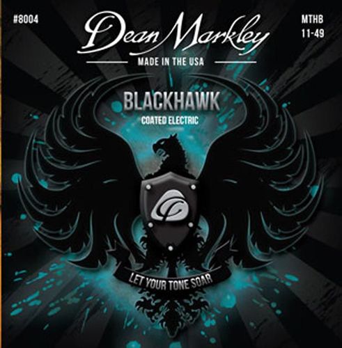 סט מיתרים לגיטרה חשמלית Dean Markley 8004 Blackhawk 11-49