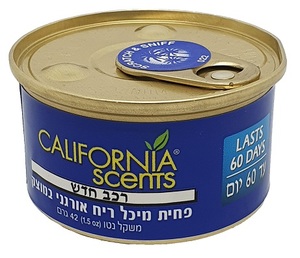 פחית ריח קליפורניה רכב חדש CALIFORNIA Scents