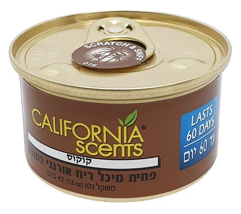 פחית ריח קליפורניה קוקוס CALIFORNIA Scents