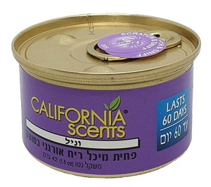 פחית ריח קליפורניה וניל CALIFORNIA Scents