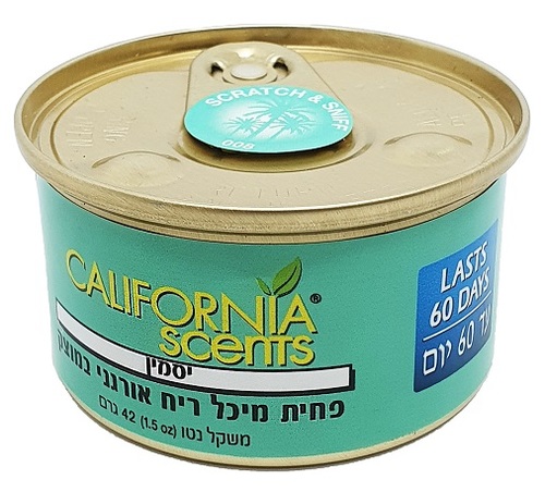 פחית ריח קליפורניה יסמין CALIFORNIA Scents