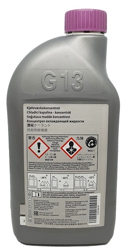 נוזל קירור VOLKSWAGEN G13 1.0L סגול מקורי
