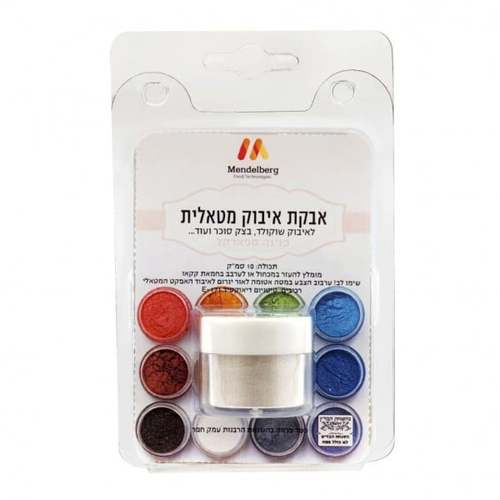 אבקת איבוק פנינה ספארקל 10 סמ״ק מנדלברג לעיצוב קינוחים