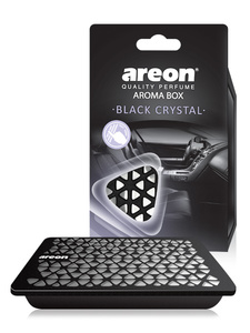 קופסאת ריח AREON AROMA BOX BLACK CRYSTAL