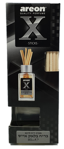 בקבוק מפיץ ריח בלאק אייס AREON STICKS
