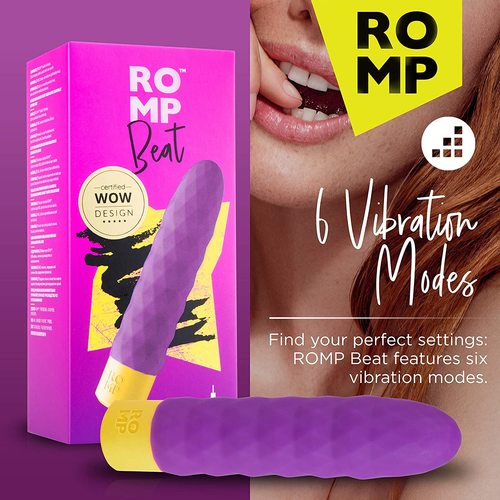 ויברטור סיליקון נטען Romp -Flip
