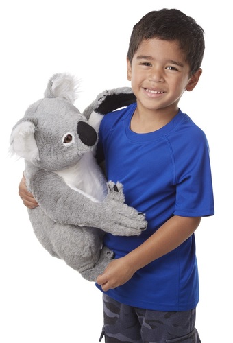 בובת פרווה קואלה יושבת בגובה 35.5 ס