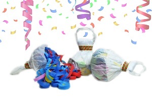 קונפטי לא מלכלך 3 יחידות