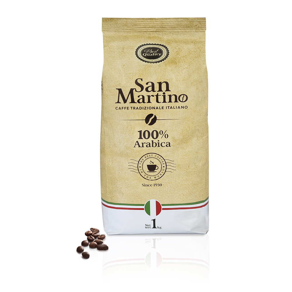 1 ק"ג פולי קפה San Martino Top Quality סאן מרטינו