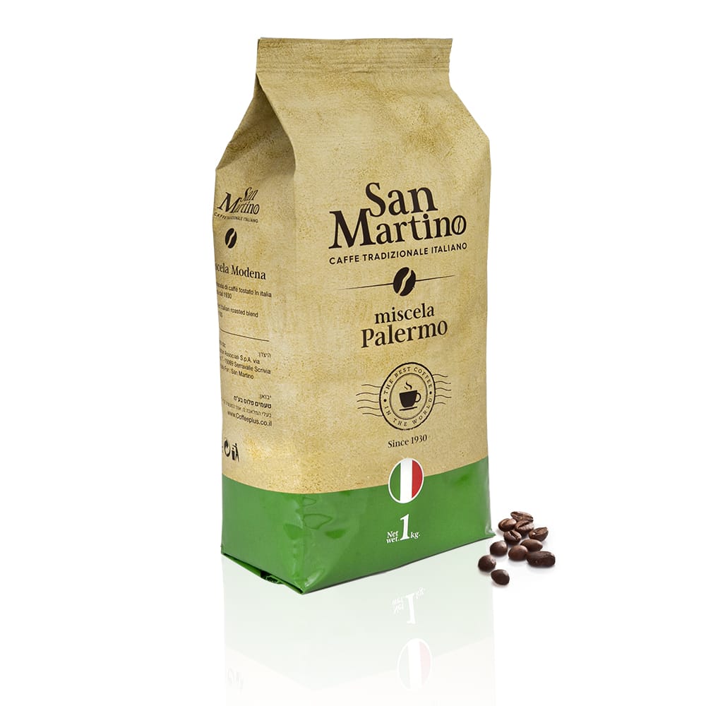 1 ק"ג פולי קפה San Martino palermo סאן מרטינו פלרמו