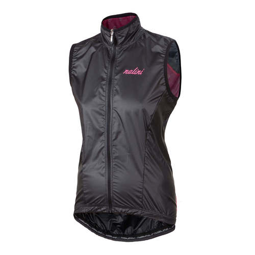 ווסט רכיבה רוח נשים ACQUARIA VEST שחור דקיק ומנדף