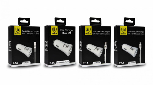 מטען רכב מהיר מיקרו 2.1A USB