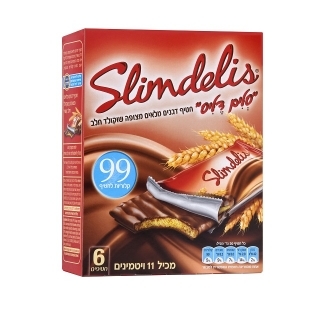 סלים דליז מצופה שוקולד חלב (120 גר')