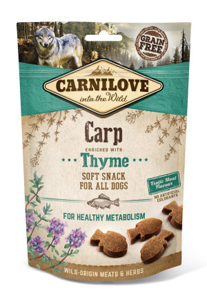 CARNILOVE חטיף לכלב קרפיון ותימין