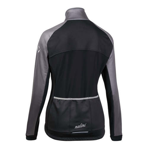 מעיל רכיבה נשים  AHW CRIT LADY JKT שחור-אפור טרמי נגד רוח דוחה גשם מחמם ומנדף