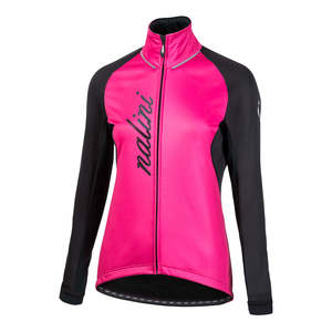 מעיל רכיבה נשים  AHW CRIT LADY JKT שחור-ורוד טרמי נגד רוח דוחה גשם מחמם ומנדף
