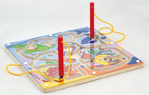 מבוך מגנטי לשני שחקנים - יצורי הים