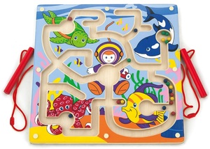 מבוך מגנטי לשני שחקנים - יצורי הים