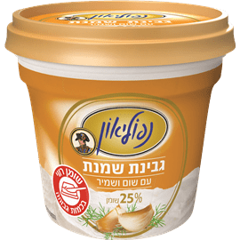 גבינת שמנת עם שום שמיר 25%- נפוליאון (225 גר')