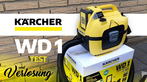 שואב אבק יבש/רטוב 18V Karcher WD 1