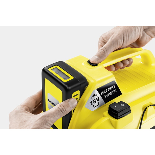 שואב אבק יבש/רטוב 18V Karcher WD 1