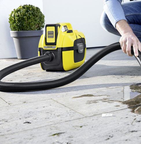 שואב אבק יבש/רטוב 18V Karcher WD 1