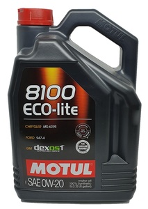 שמן מנוע MOTUL 0W-20 8100 ECO-LIGHT 5L