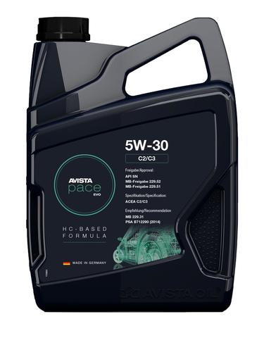 שמן מנוע AVISTA 5W-30 C2/C3 PACE EVO 5L