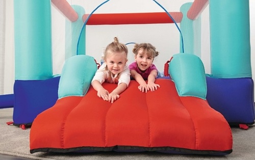 טרמפולינה פארק מתנפח לילדים Bestway קפיצה + מגלשה דגם 53310 BESTWAY