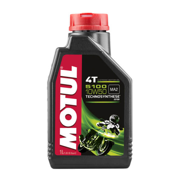 שמן מנוע 4 פעימות 10W50 מוטול 1 ליטר - MOTUL 5100